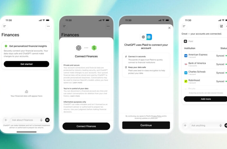 ChatGPT se lance dans la finance personnelle OpenAI connecte désormais vos comptes bancaires
