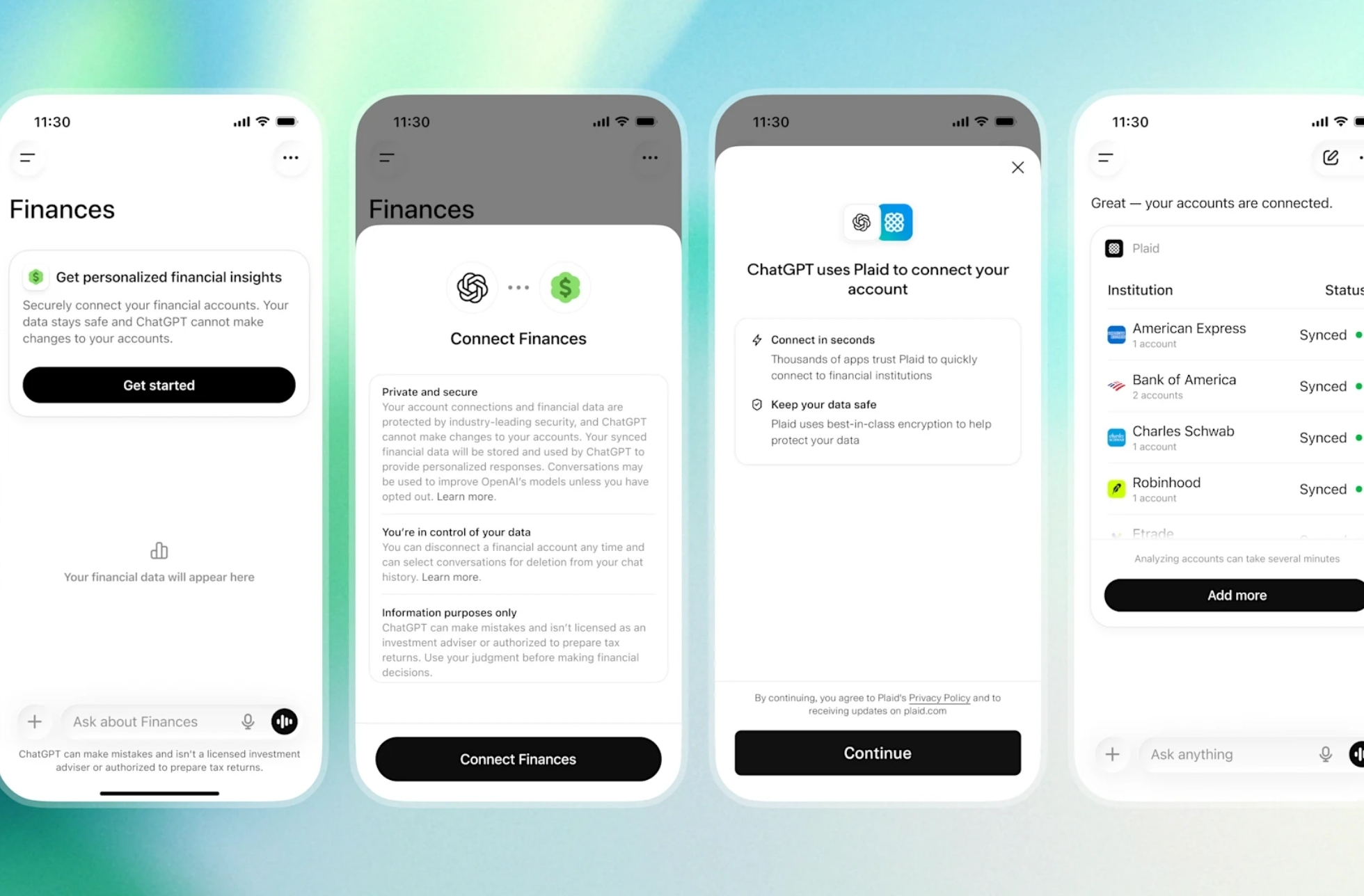 ChatGPT se lance dans la finance personnelle OpenAI connecte désormais vos comptes bancaires