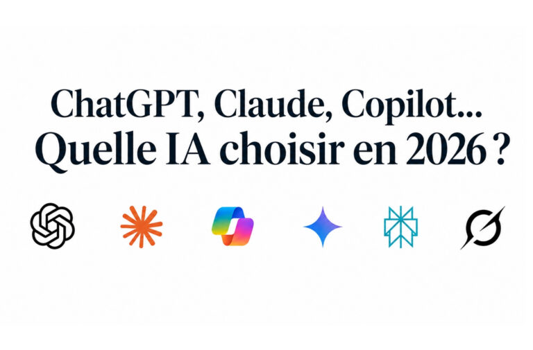 ChatGPT, Claude, Copilot... Quelle IA choisir en entreprise en 2026 ?