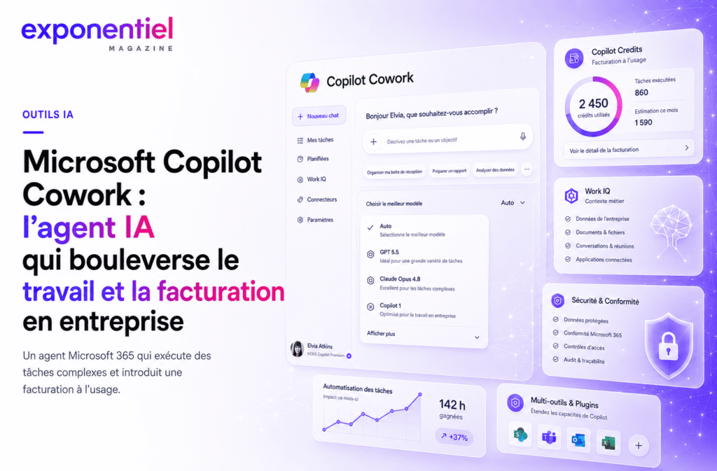Microsoft Copilot Cowork : l’agent IA qui bouleverse le travail et la facturation en entreprise