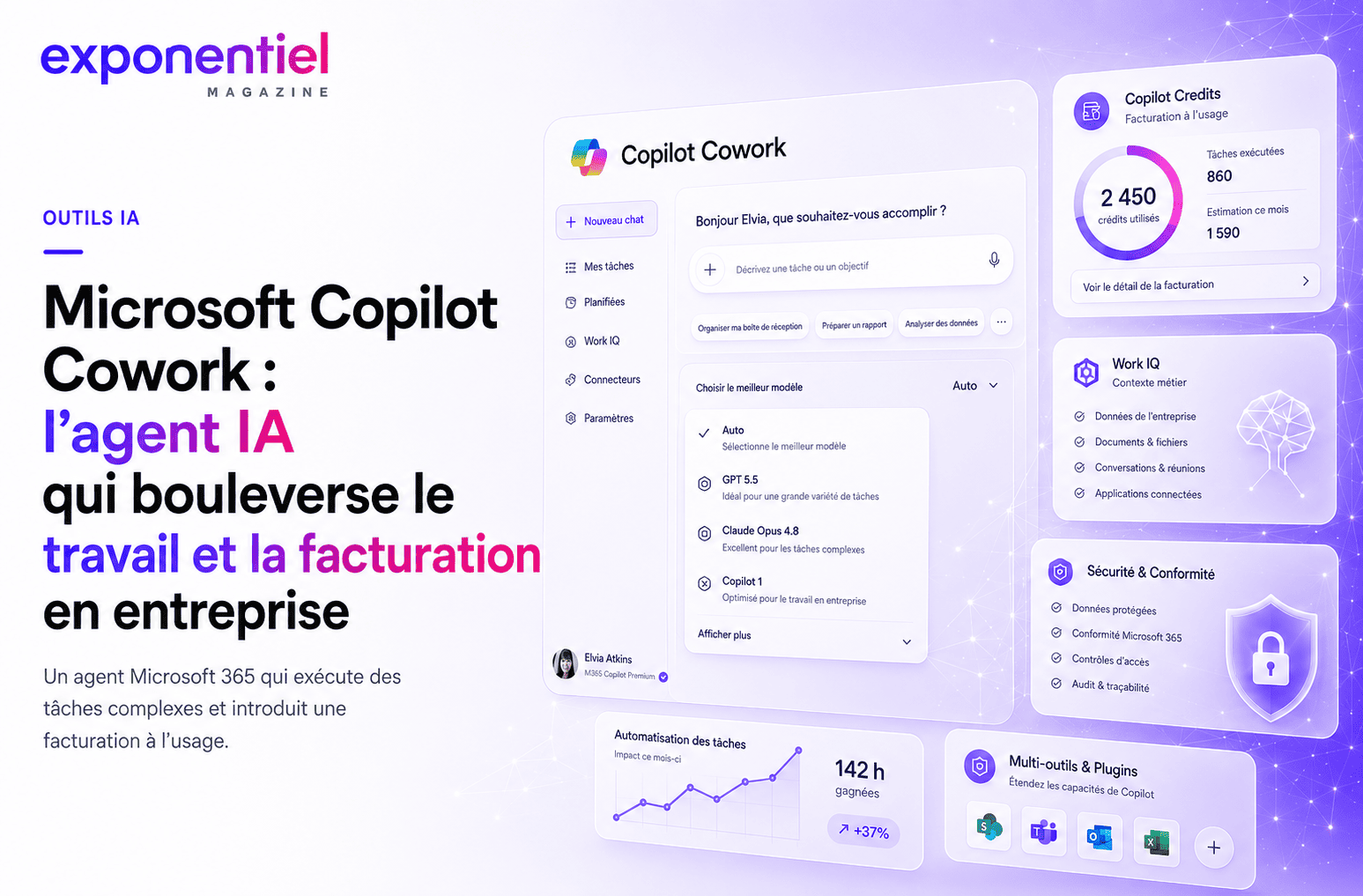 Microsoft Copilot Cowork : l’agent IA qui bouleverse le travail et la facturation en entreprise