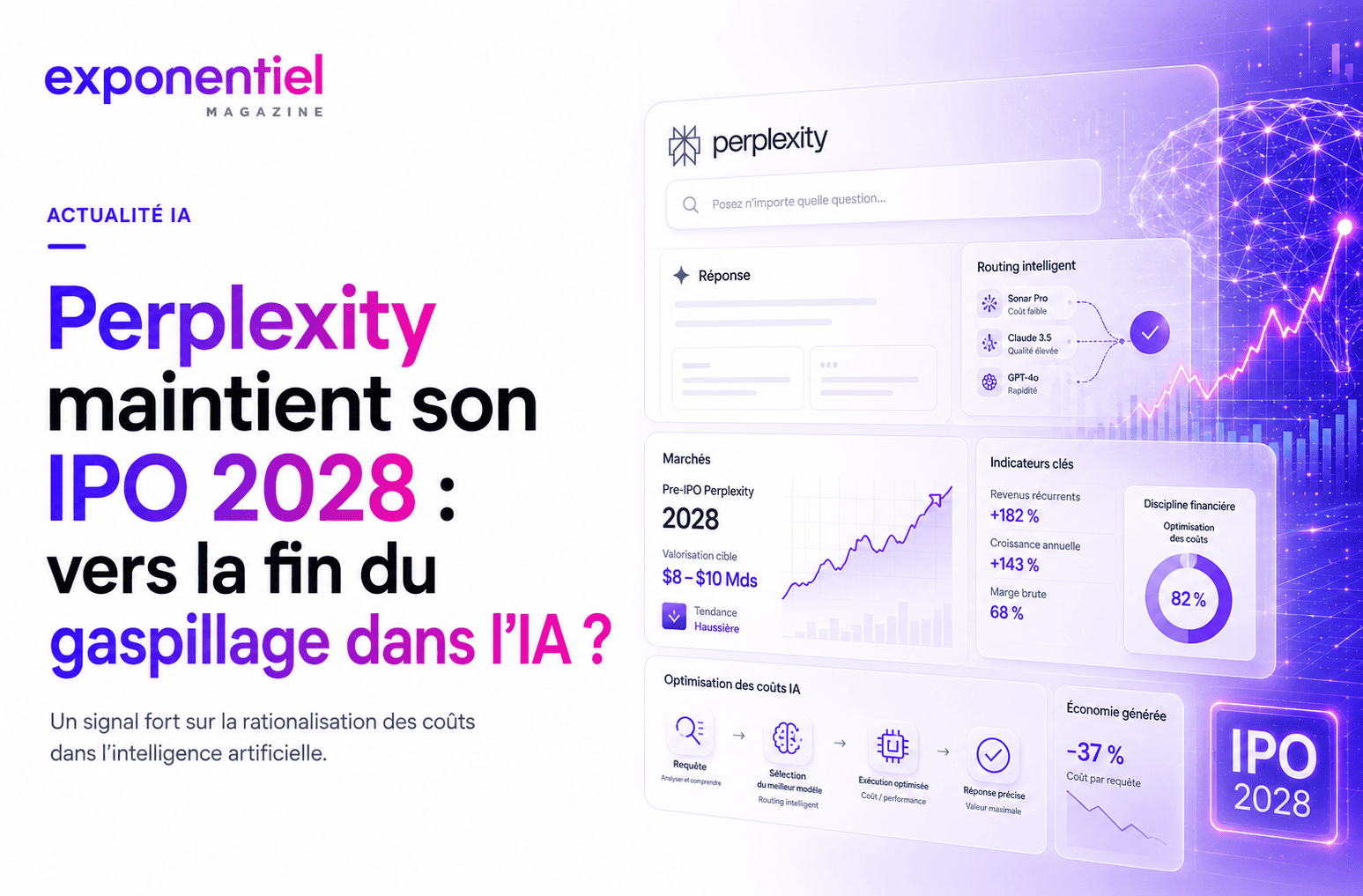 Perplexity maintient son IPO pour 2028 vers la fin du gaspillage dans l’IA