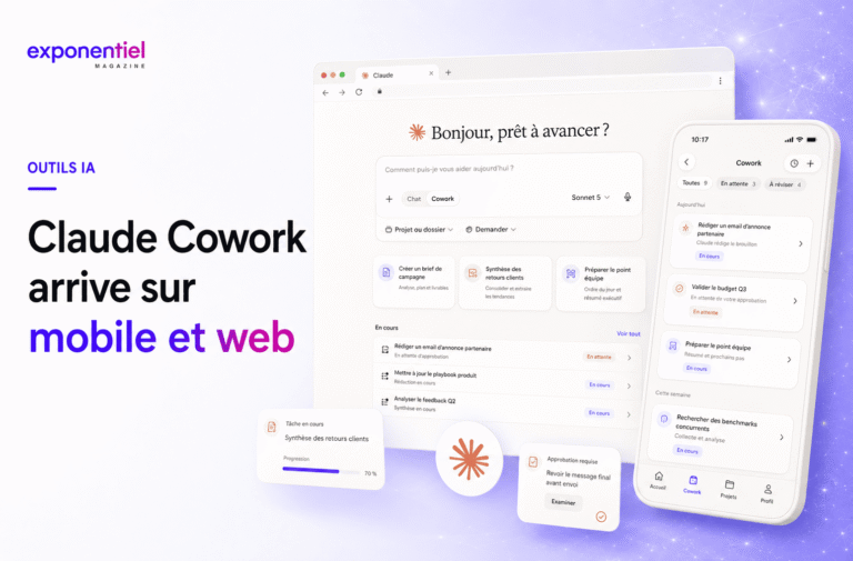 Claude Cowork arrive sur mobile et web : Anthropic veut faire de l’agent IA un collègue toujours actif