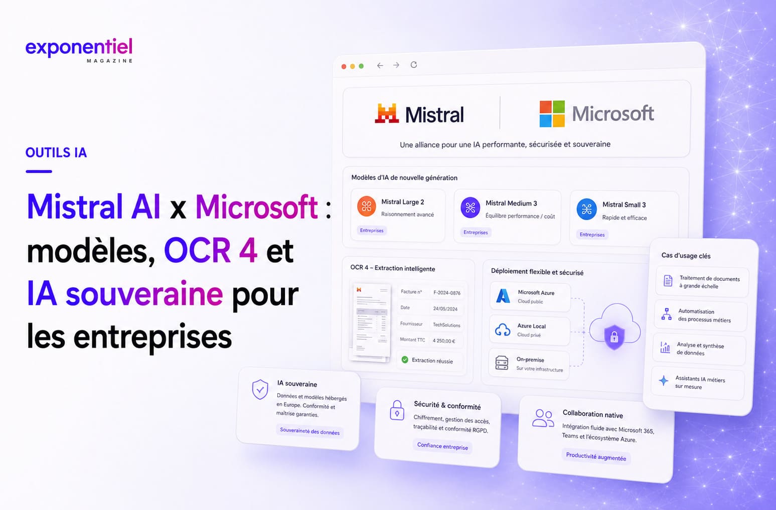 Microsoft et Mistral AI : ce que l’accord change concrètement pour déployer l’IA en entreprise