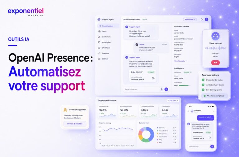 OpenAI Presence : L'agent IA pour automatiser vos workflows internes et votre support client