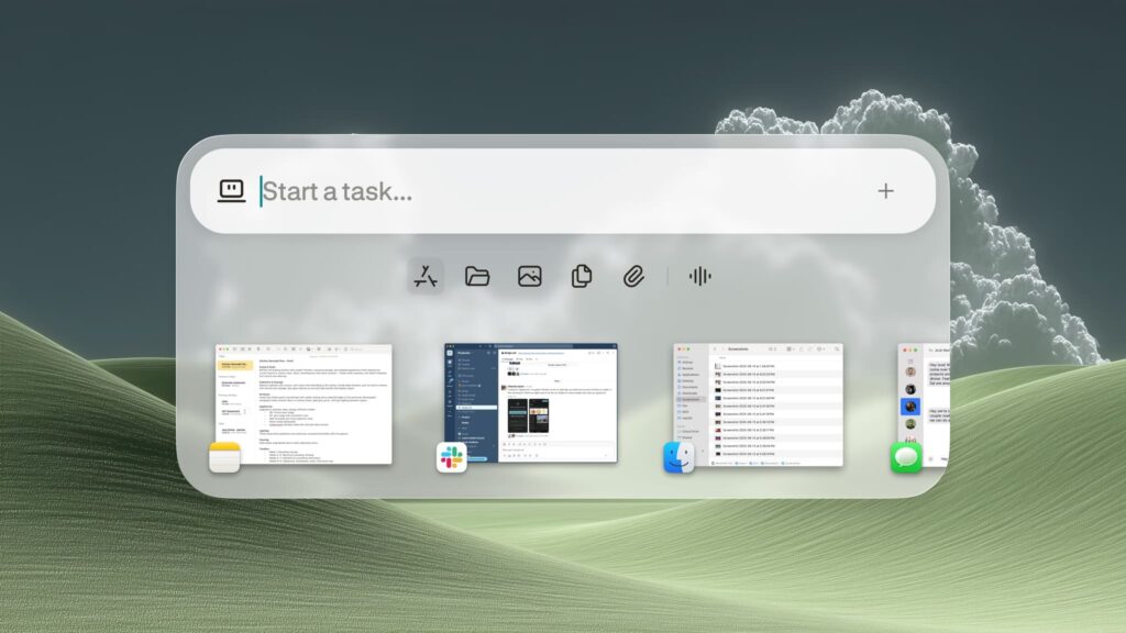 Perplexity Personal Computer exemple